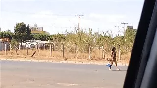 Brasiliansk street prostituerade