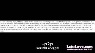 Lelu kärlek - cheggit farväl musik video