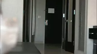 Städerska blottande