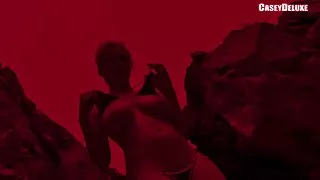 Casey deluxe - blå bikini dans ... naken version