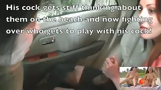 Hustrur bråkade nude beach fluktare