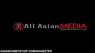 Asiatiska amatör slyna audition