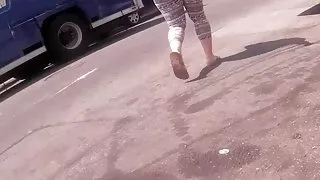 Candid mega bubblebutt latinamerikansk milf