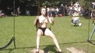 Kul på en nudist rally 3