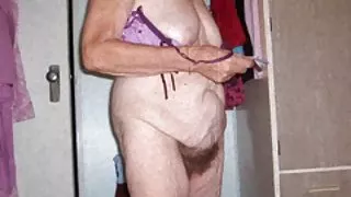 Ryska hårig grannie! amatör!