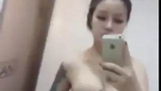 Kinesiska flicka tatto